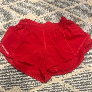 lululemon athletica Red Women's Athletic Shorts